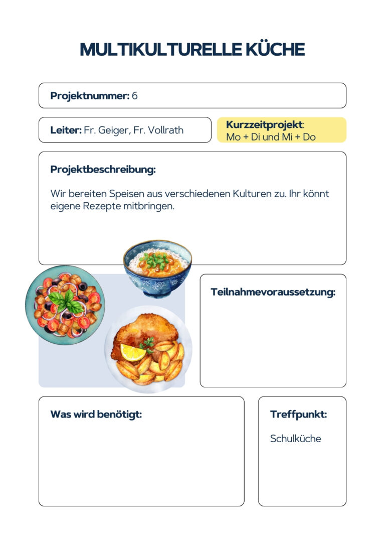 Multikulturelle Küche