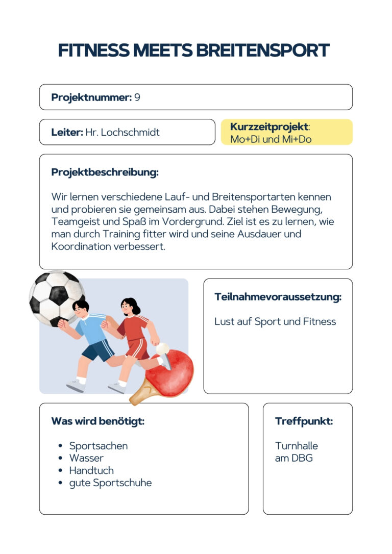 Fitness meets Breitensport